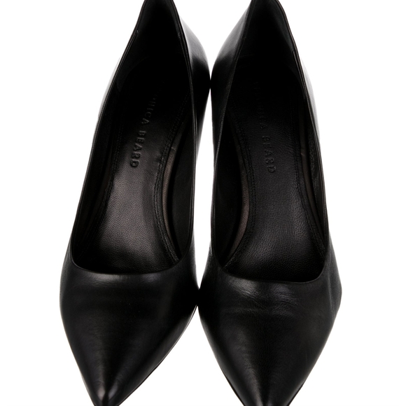 Veronica Beard Leather Pumps - Picture 3 of 6